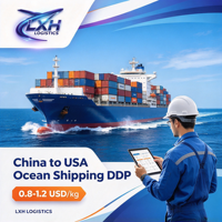 Expédition maritime stable LXH DDP de Guangdong vers l'entrepôt Amazon aux États-Unis
