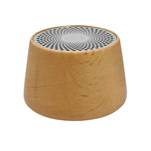 Super Mini Aangepaste Bluetooth Draadloze Speaker Houten Bamboe Speaker