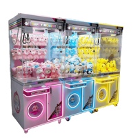 ZDYS Mini machine à griffes personnalisée à monnayeur avec accepteur de billets pour parc d'attractions
