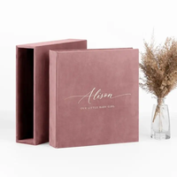 Album personnalisé numérique 7 pouces haute définition LCD Album personnalisé Cadeau de mariage Livre vidéo Brochure