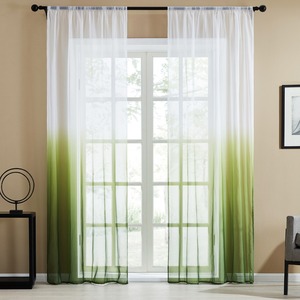 Gradiente di <span class=keywords><strong>Tende</strong></span> di Tulle per Soggiorno Cucina Camera Da Letto Semplice Decorativo Finestra di Trattamento Tessuti di Organza Sheer Pannello - Product Image 2