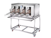 Grill intelligent multifonctionnel commercial sans fumée, chauffage au gaz/électrique pour poisson, viande, volaille, équipement de restaurant, hôtel