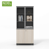 Meuble de bureau en bois au design simple et pratique, armoire de rangement pour documents