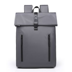 2025 New Arrival Roll-Up Laptop Backpack for Men Business Casual Schoolbag Waterproof Oxford for Outdoor Travelling Student - Product Image 5