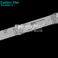 Bande LED de rétroéclairage TV ES-4829/16 avec corps en aluminium, barre LED pour réparation de téléviseurs HISENSE 50 pouces 50A6KTUK