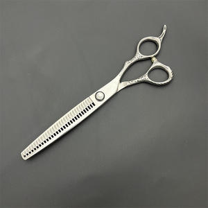 Tijeras para Mascotas Dragon Handle de 7 Pulgadas, Tijeras de Entresacar Profesionales para Perros, Acero Inoxidable L7 - Product Image 2