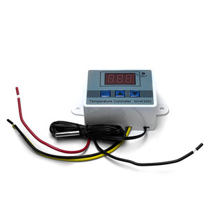 สวิตช์ควบคุมอุณหภูมิแบบดิจิตอล XH-W3002 W3002 10A พร้อมจอ LED เทอร์โมสตัทแบบกันน้ำ หัววัดความแม่นยำ 0.1 ระดับ AC 110V-220V DC 12V 24V - Product Image 1