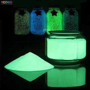 Pigmento luminoso en polvo que brilla en la oscuridad seguro <span class=keywords><strong>de</strong></span> larga duración para manualidades <span class=keywords><strong>de</strong></span> resina epoxi y <span class=keywords><strong>pintura</strong></span> tipo aluminio para fiestas temáticas - Product Image 1