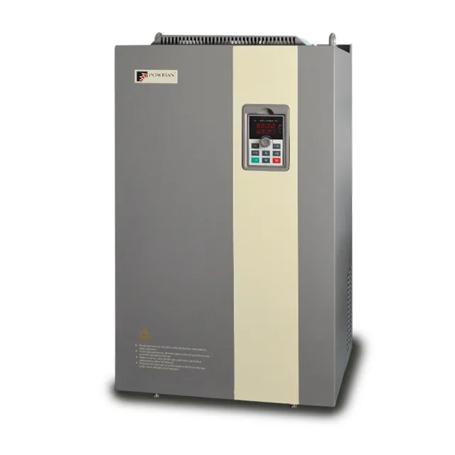 Onduleur solaire Powtran variateur de fréquence 220v convertisseur de fréquence onduleur cc à ca hors réseau 60hp 55kw onduleur solaire