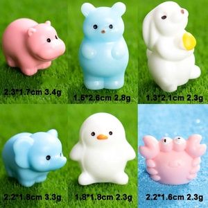 Figuras de Animales Miniatura al por Mayor para Accesorios de Casa de Muñecas, Estatuas de Resina, Adornos para Jardín y Paisajes - Product Image 2