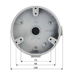 Boîtier de montage au plafond Dahua PFA137 122 mm pour caméra dôme, en aluminium - Product Image 3