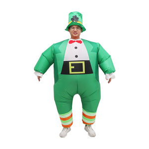 Traje inflable para decoración del Día <span class=keywords><strong>de</strong></span> San <span class=keywords><strong>Patricio</strong></span>, decoración para el Día <span class=keywords><strong>de</strong></span> San <span class=keywords><strong>Patricio</strong></span>, <span class=keywords><strong>de</strong></span> color verde - Product Image 2