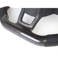 Volant sport personnalisé en cuir et fibre de carbone forgée classique pour Volkswagen Golf MK7/7.5 GTI R 2013-2020 BM