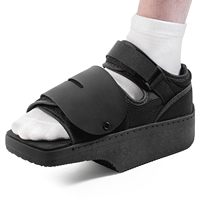 Chaussure orthopédique de décompression de l'avant-pied avec sangles auto-agrippantes réglables pour les blessures aux orteils et le soutien des hallux valgus