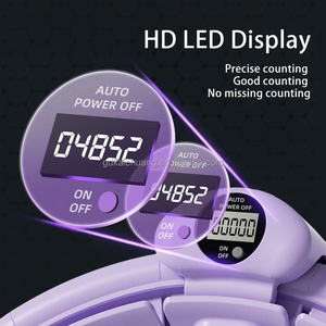 Jeux de famille corde à sauter Smart adulte <span class=keywords><strong>Hula</strong></span> équipement d'entraînement à domicile taille formateur réglable pondéré adultes perte de poids cerceau - Product Image 2