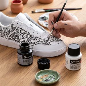 Artecho - Pigmento Negro a Base de Agua <span class=keywords><strong>para</strong></span> Cuero, 30 ml/1 oz, <span class=keywords><strong>Pintura</strong></span> Multicolor <span class=keywords><strong>para</strong></span> Cuero y Zapatillas, Colores <span class=keywords><strong>para</strong></span> Manualidades en Cuero - Product Image 5
