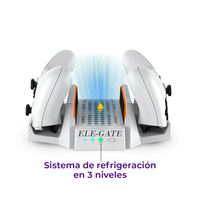 ELE-GATE Dudukan Pendingin Multifungsi untuk Xbox Series S dengan Pengisi Daya Kontroler QC3.0, 2 Port USB, Output 18W, Bahan ABS