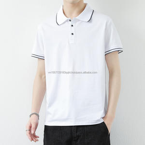 Camiseta de manga corta para hombre de alta calidad, camiseta polo cómoda deportiva con logotipo impreso para eventos personalizados para hombres - Product Image 2