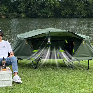 เต็นท์แคมป์ปิ้งอัตโนมัติเต็มรูปแบบ ไม่ต้องติดตั้ง เป็นมิตรกับสิ่งแวดล้อม กางเร็ว ระบายอากาศได้ดี พร้อมมุ้งกันยุง ผ้าอ๊อกซ์ฟอร์ด สำหรับ 4 คน - Product Image 6