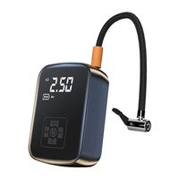 Mini-compresseur d'air automatique et portable multifonction 150psi 12v Alimentation électrique Gonfleur de pneu numérique sans fil