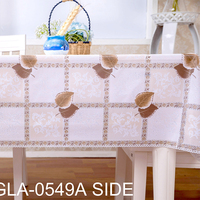 Nappe de Table en lin personnalisé, tissu imprimé, nappe rectangulaire, pour mariage, vente en gros, pièces