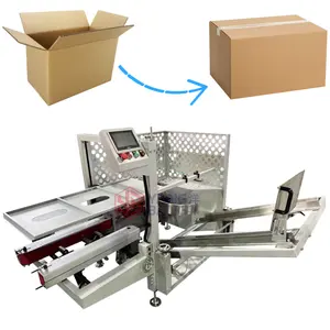 CE otomatis kotak Bersertifikat pelindung dasar mesin press karton bergelombang