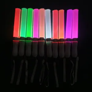 Fabriek Groothandel Schuim Sticks Custom Logo Led Foam Glow Stick Led Light Stick Voor Feest