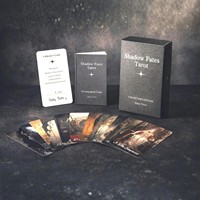 Jeu de cartes de tarot personnalisées imprimées en couleur, cartes oracle recto-verso, cartes du roi, boîte cadeau personnalisée, guide d'instructions