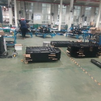 Plateforme élévatrice à ciseaux à chaîne rigide mobile à levage rapide de haute précision, élévateur à chaîne rigide pour ligne d'assemblage industrielle