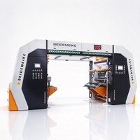 Laminateur sans solvant BD-500B, machine de laminage automatique à haute vitesse pour la production alimentaire flexible, le plastique, le bois et l'énergie