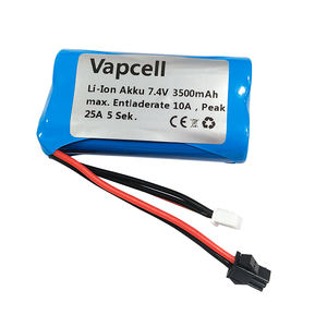 Baterai Lithium Ion 1S2P 2S1P <span class=keywords><strong>3</strong></span>.7V 7.4V 3500mAh 3000mah 4000mah sel isi ulang siklus dalam untuk alat listrik mobil RC Drone - Product Image 5