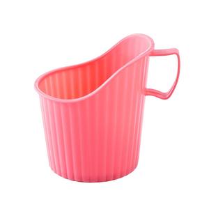 Portavasos desechables, paquete de 10, forma cilíndrica de plástico grueso con aislamiento para té de la tarde, accesorio de agarre de color aleatorio - Product Image 2