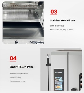 Chuangyu 7 secondes chauffage en acier inoxydable entièrement automatique tactile 360 degrés rotatif <span class=keywords><strong>four</strong></span> électrique rôti poulet rôti canard <span class=keywords><strong>four</strong></span> - Product Image 6