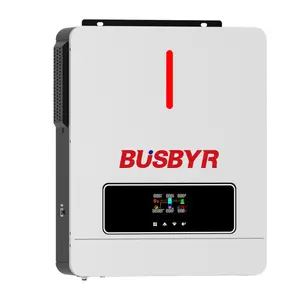 Onduleur hybride domestique monophasé 6000W 6200W 48v chargeur MPPT sur onduleur à énergie solaire hors réseau avec module WIFI