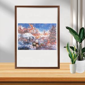 Bloques de rompecabezas de madera de Navidad para niños y adultos, el mejor regalo, juego familiar, fabricante de rompecabezas de madera - Product Image 6