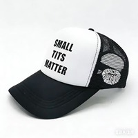 Casquette Trucker Personnalisée 5 Panneaux, Casquettes de Sport en Mousse, Logo Personnalisé, Broderie 3D, Casquette en Maille Vierge, Casquette Rétro Color Block, Gorras, Casquettes