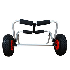 Remolque de barco de PU de 12 pulgadas, marco de aluminio azul resistente con <span class=keywords><strong>ruedas</strong></span> de carrito de <span class=keywords><strong>kayak</strong></span> desmontables, fácil de <span class=keywords><strong>llevar</strong></span> <span class=keywords><strong>para</strong></span> canoa de <span class=keywords><strong>kayak</strong></span> - Product Image 4