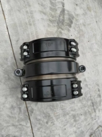 Tuyau plat en TPU de grande taille 12 "16" avec raccord SS équivalent Victaulic tuyau de vidange tuyau de filetage tuyau