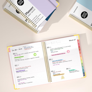 สมุดจดบันทึกสมุดรายวันสมุดจดบันทึกสมุดรายวันแบบปรับแต่ง A5พิมพ์ลายแบบเกลียว - Product Image 5