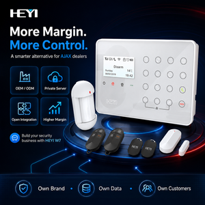 Sistema de Alarma Inteligente Inalámbrico 4G OEM ODM, <span class=keywords><strong>Kit</strong></span> de Seguridad para Distribuidores <span class=keywords><strong>AJAX</strong></span>, Compatible con SIA CID, Servidor Privado, Control Remoto por Aplicación - Product Image 1
