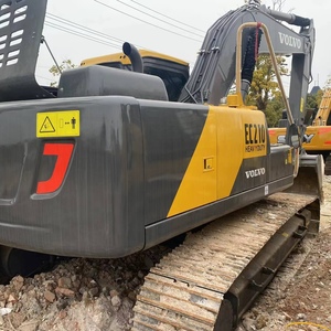 Excavadora de cadenas Volvo EC210 usada de alto rendimiento, excavadora hidráulica de 21 toneladas, excavadoras Volvo 210 de segunda mano baratas en venta - Product Image 2