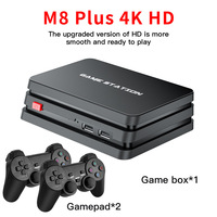 Console de jeu décodeur TV contrôleur de jeu HD 10000 émulateurs lecteur de jeu vidéo sans fil M8 PLUS