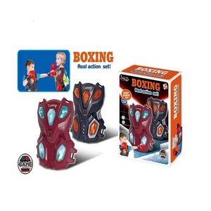 Équipement de boxe interactif Protection des enfants Armure de combat Jeu de boxe avec lumière Son Jeux de boxe pour enfants - Product Image 1