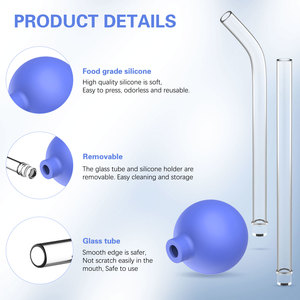 Strumento professionale per l'igiene orale multiuso pesca Body Stone dispositivo <span class=keywords><strong>di</strong></span> rimozione gola vetro tubo sottile bocca <span class=keywords><strong>di</strong></span> aspirazione - Product Image 5