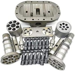 ฝาครอบปั๊มไฮดรอลิกหัว HPV091ชิ้นส่วนเครื่องจักรก่อสร้างสำหรับ EX120-2 EX120-3รถขุด - Product Image 2