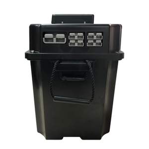 Boîtier de batterie étanche 12V avec chargeur DC-DC 25A, centrale électrique portable pour l'extérieur et les urgences - Product Image 4