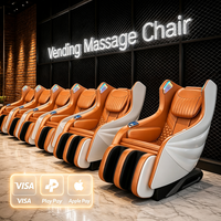 Fauteuil de massage 4D intelligent avec système de distribution automatique, inclinable, à rail SL, corps entier, zéro gravité, pour entreprise à revenus passifs X10 Wellness Hub