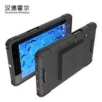 Tableta Android Resistente con Lector RFID Impinj UHF y Escáner de Código de Barras Honeywell, Octa-Core 2.0GHz, Batería de 8000mAh, en Existencia