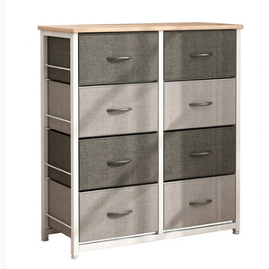 Mueble Moderno con Cajones de Tela y 8 Compartimentos, Línea de Producción de Muebles - Product Image 1