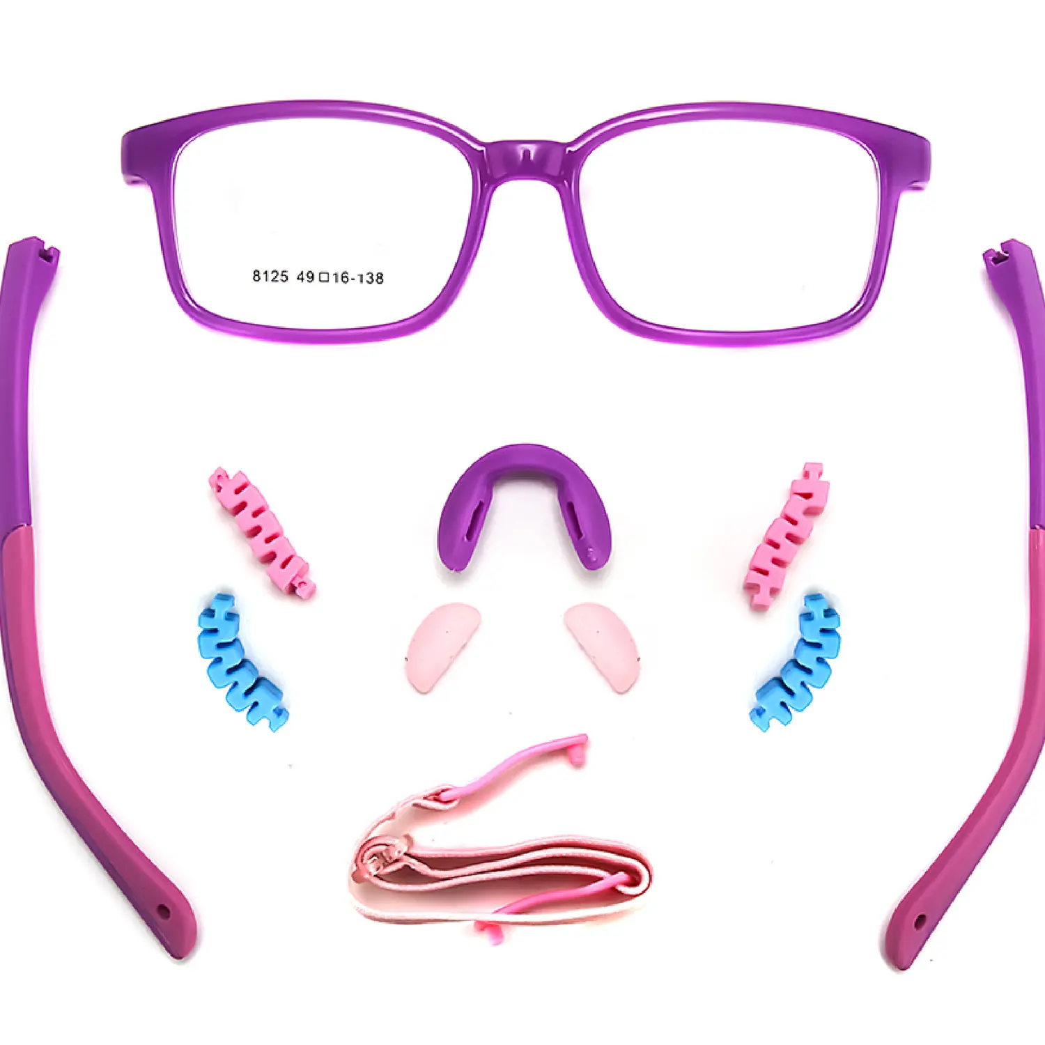 Wholesale Cute High Quality Soft Silicon Children Kids Eyeglasses lovely Eyewear Optical Frames Glasses
